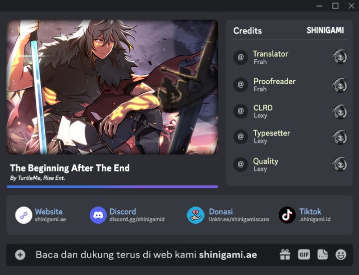 Komik The Beginning After The End Chapter 178 gambar nomor 1