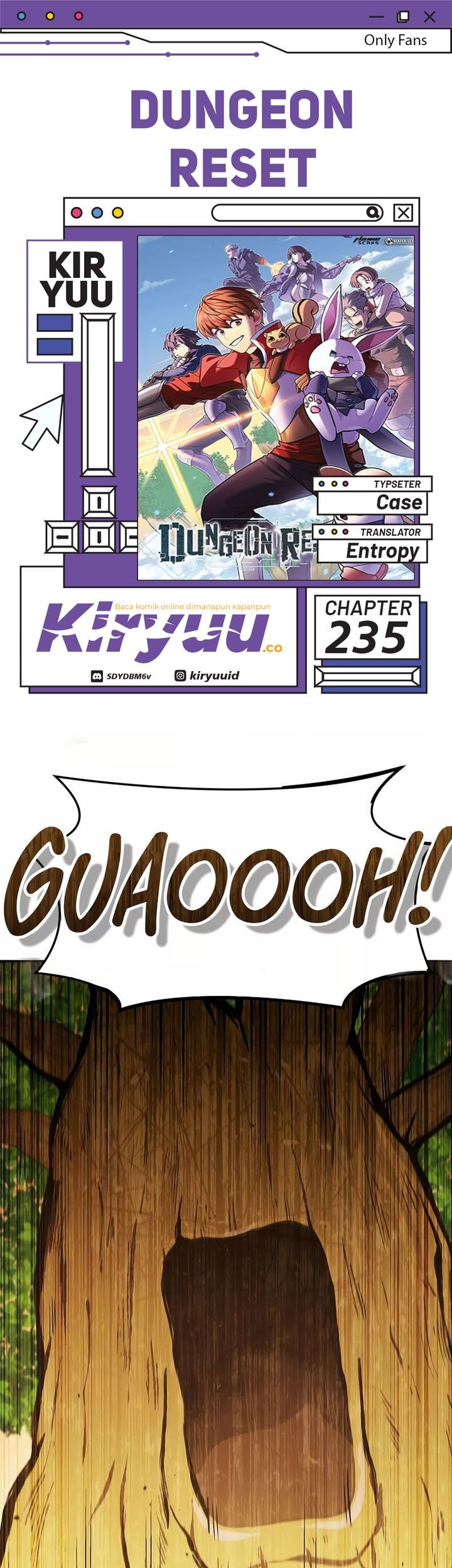 Komik Dungeon Reset Chapter 235 gambar nomor 1