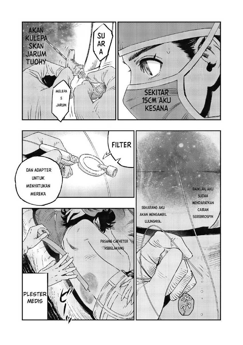 Koudou ni Hattatsu Shita Igaku wa Mahou to Kubetsu ga Tsukanai Chapter 17 Gambar 19