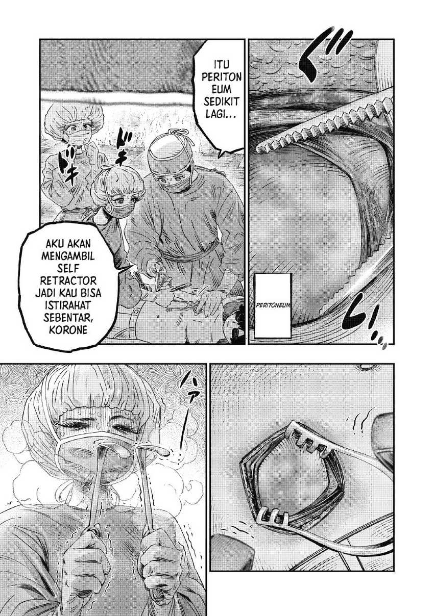 Koudou ni Hattatsu Shita Igaku wa Mahou to Kubetsu ga Tsukanai Chapter 17 Gambar 35