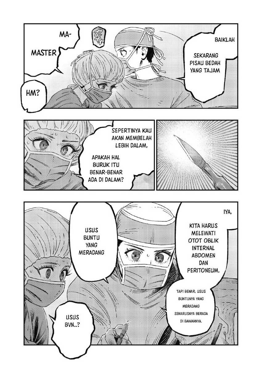 Koudou ni Hattatsu Shita Igaku wa Mahou to Kubetsu ga Tsukanai Chapter 17 Gambar 31