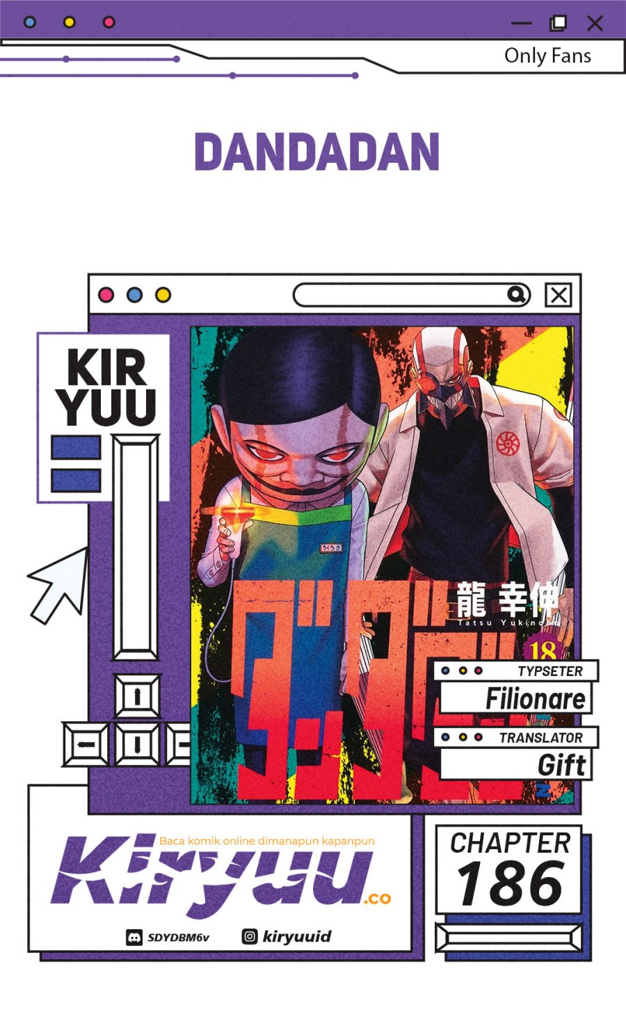 Komik DANDADAN Chapter 186 gambar nomor 1