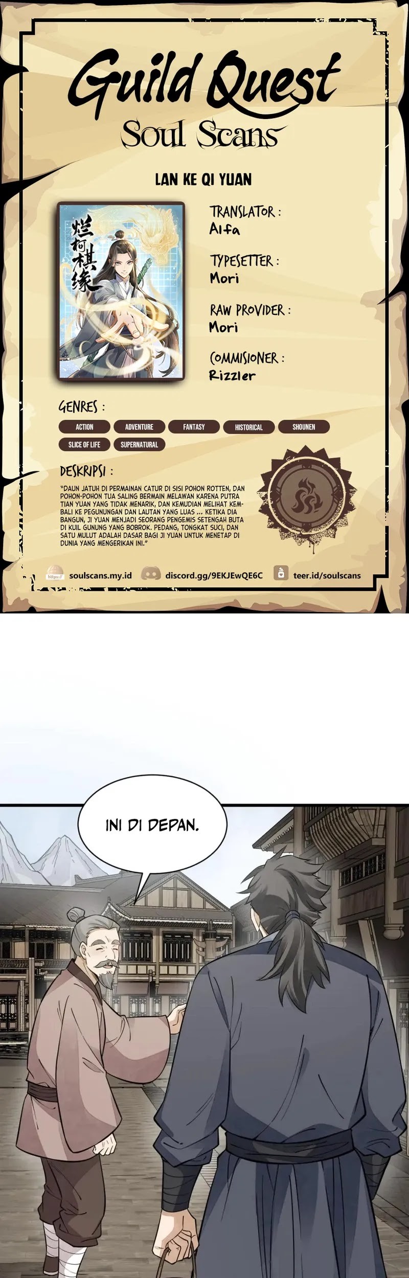 Komik Lanke Special Destiny Chapter 140 gambar nomor 1