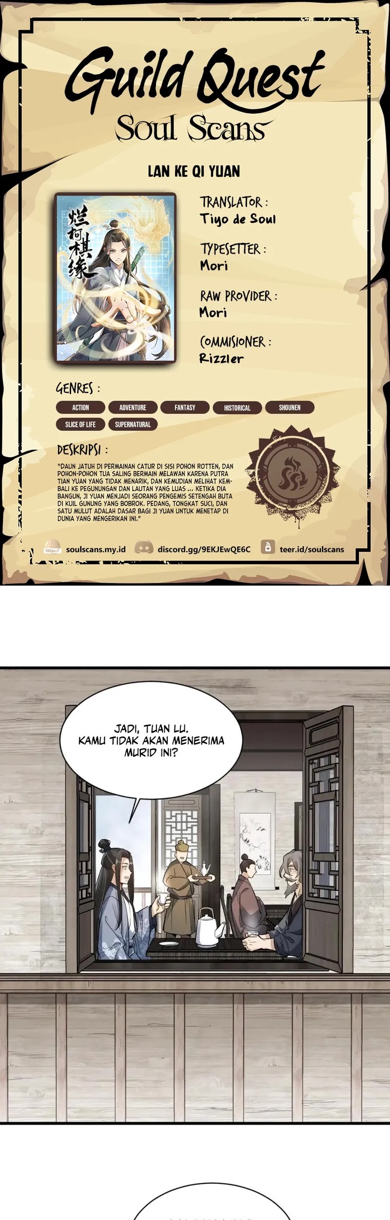 Komik Lanke Special Destiny Chapter 137 gambar nomor 1