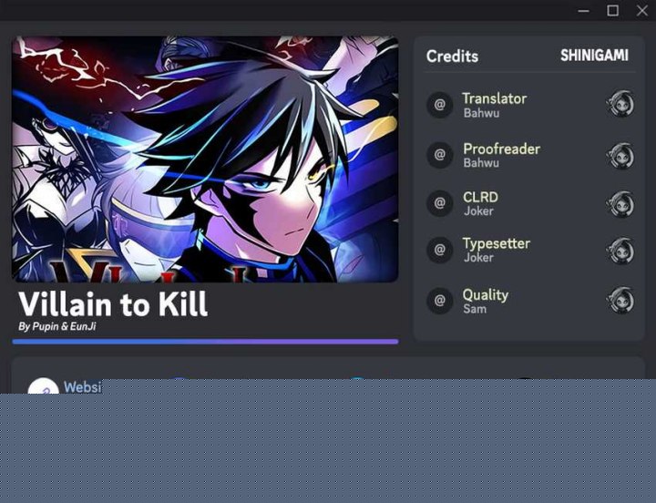 Komik Villain To Kill Chapter 128 gambar nomor 1