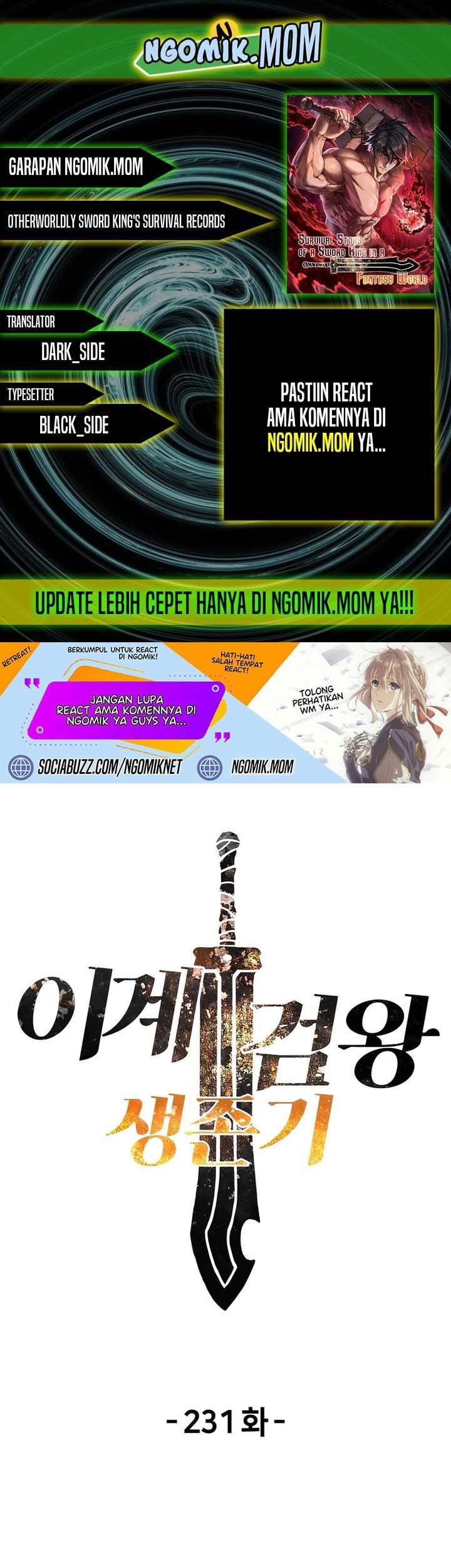 Komik Sword King Chapter 231 gambar nomor 1