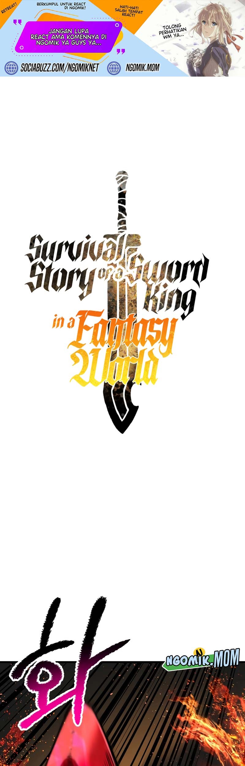 Manhwa Sword King Chapter 222 gambar nomor 2