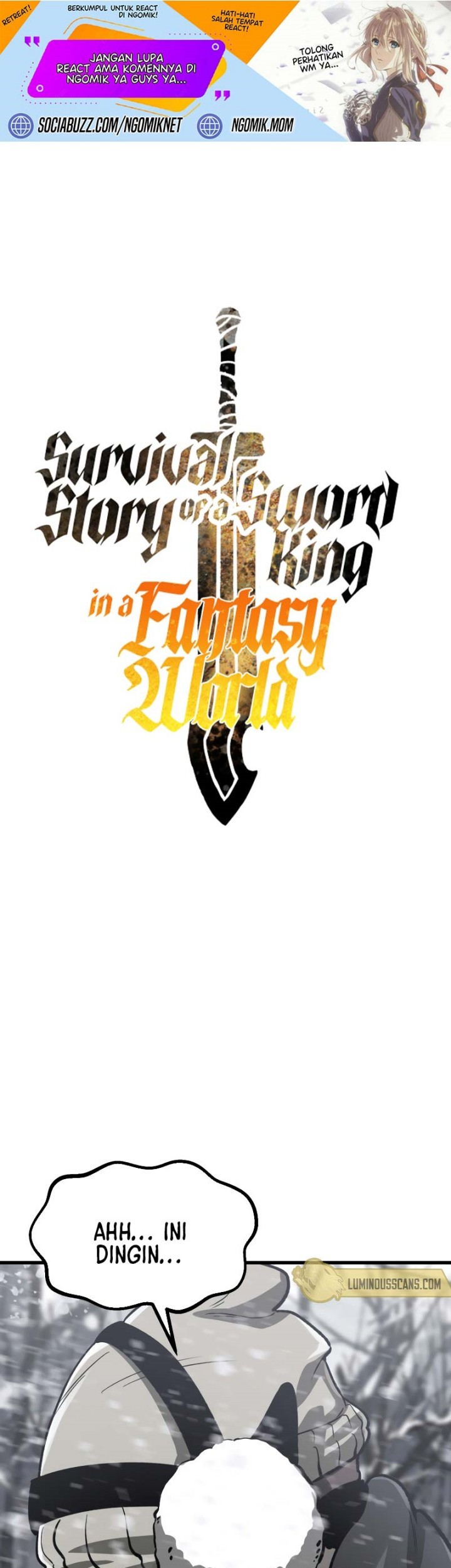 Manhwa Sword King Chapter 214 gambar nomor 2