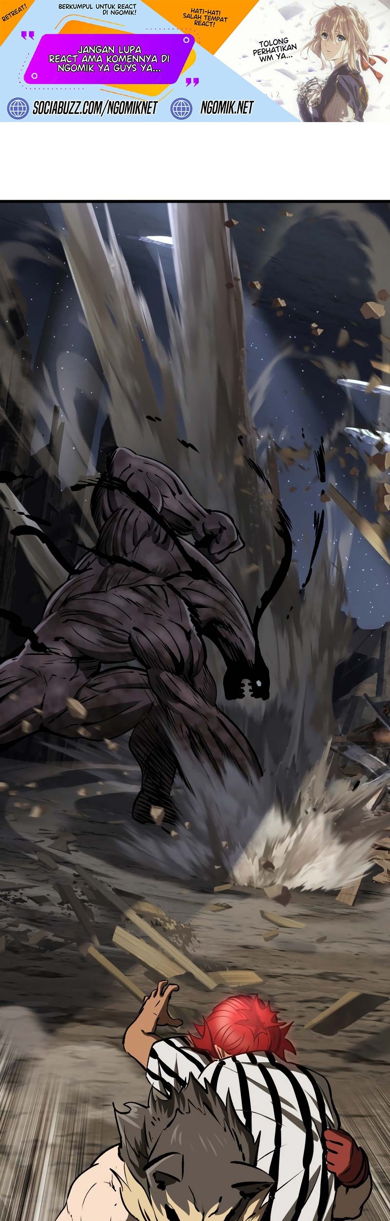 Manhwa Sword King Chapter 201 gambar nomor 2