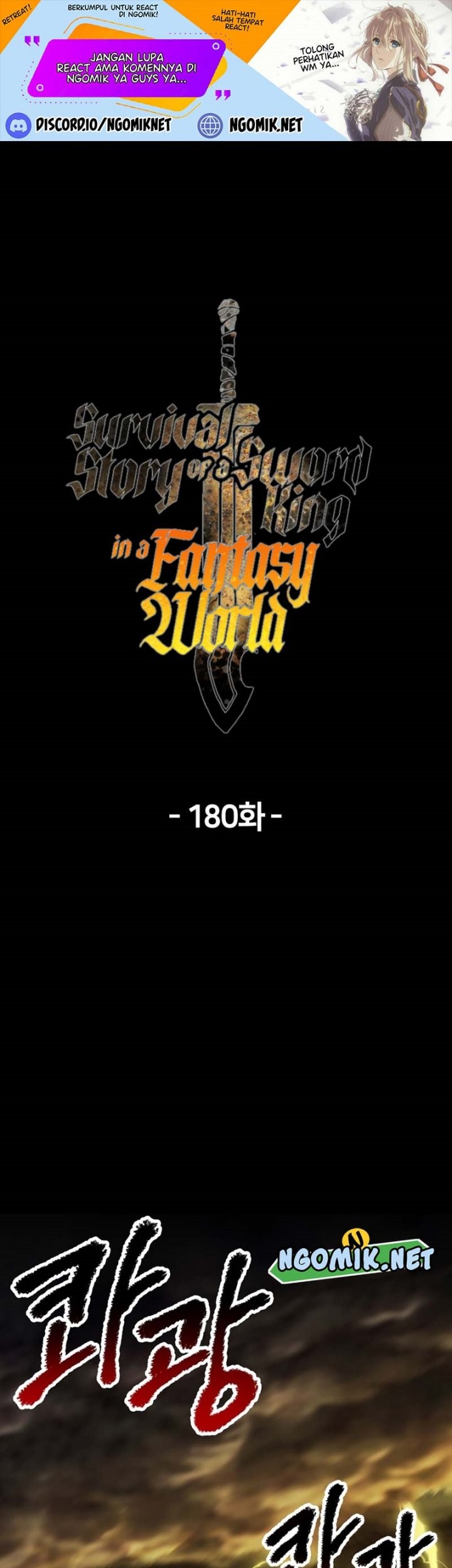 Manhwa Sword King Chapter 180 gambar nomor 2