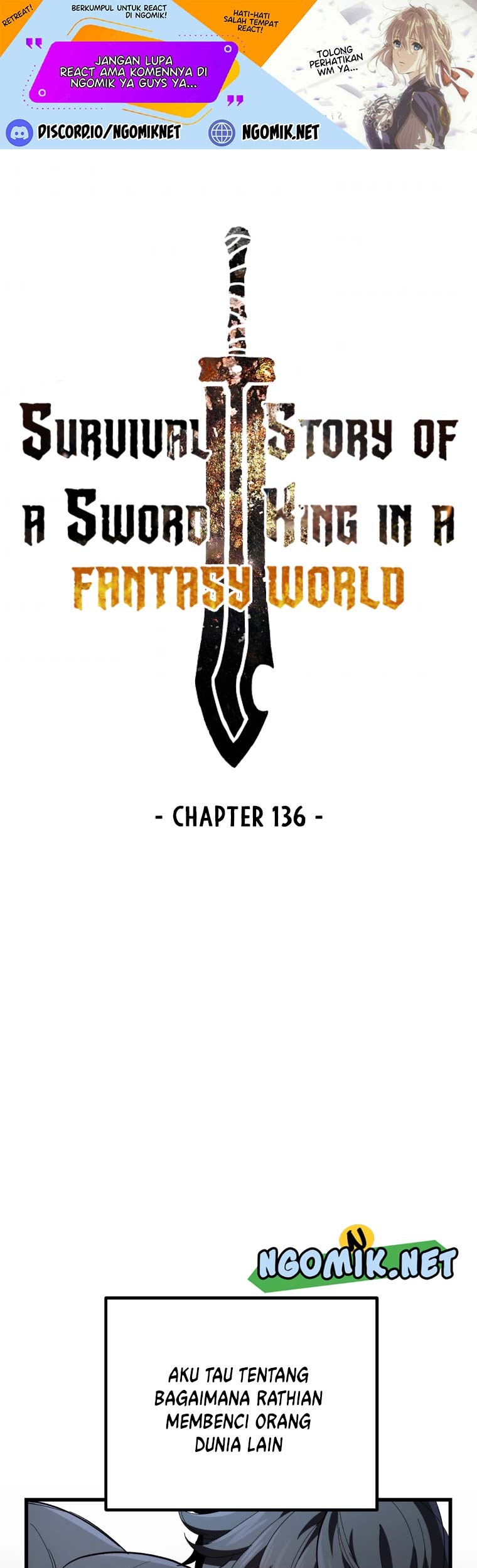 Manhwa Sword King Chapter 136 gambar nomor 2
