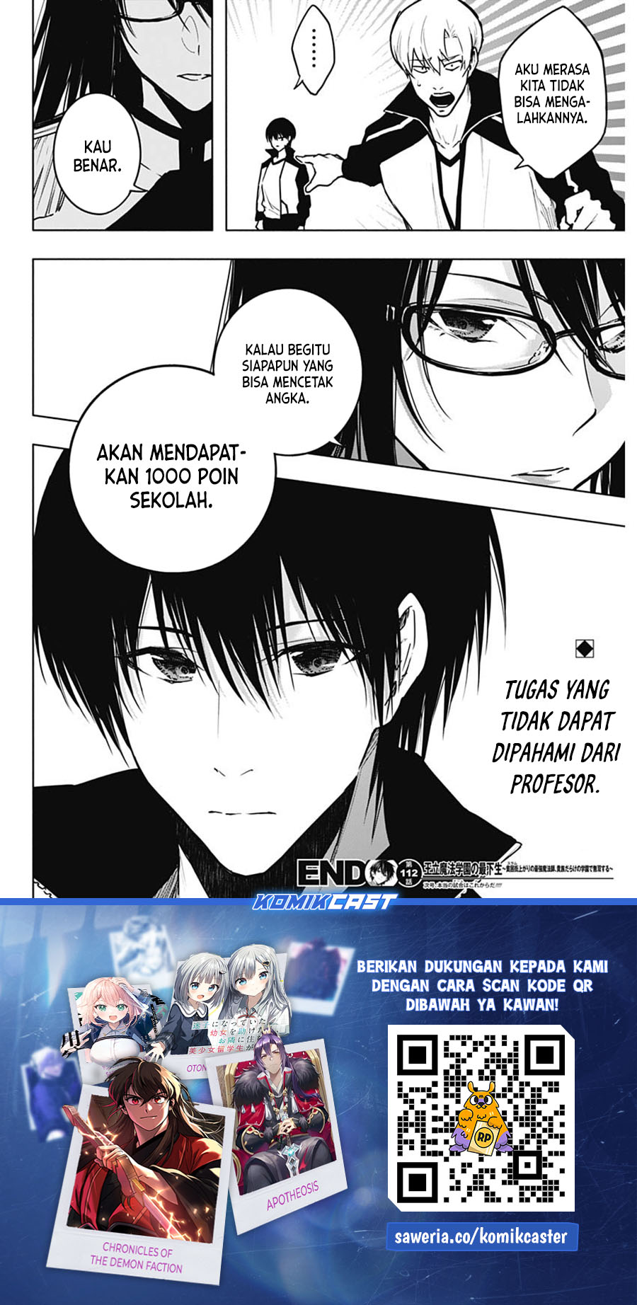 Ouritsu Mahou Gakuen no Saikasei: Slum Agari no Saikyou Mahoushi, Kizoku darake no Gakuen de Musou suru Chapter 112 Gambar 19