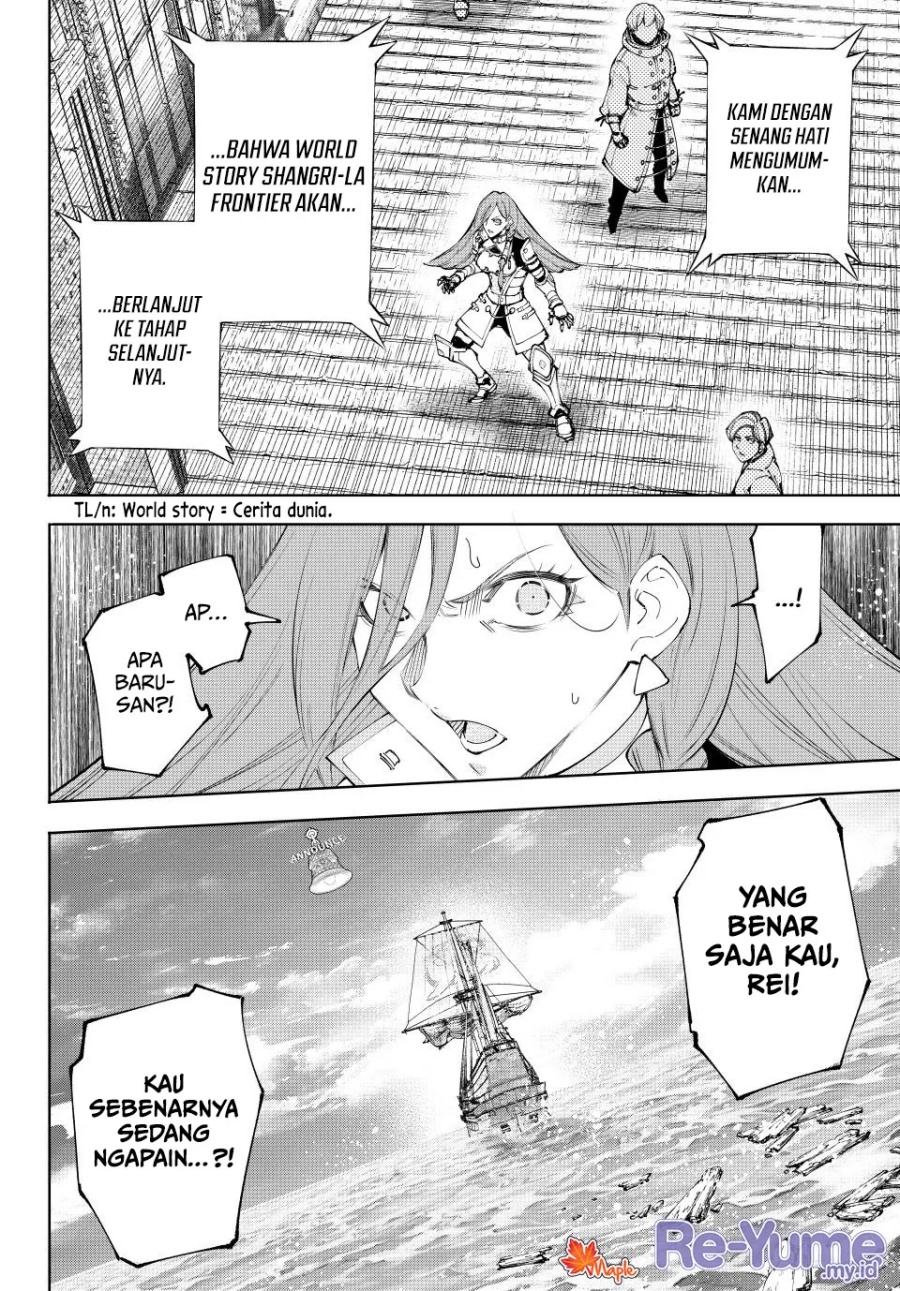 Shangri-La Frontier ~ Kusoge Hunter, Kamige ni Idoman to su~ Chapter 208 Gambar 18