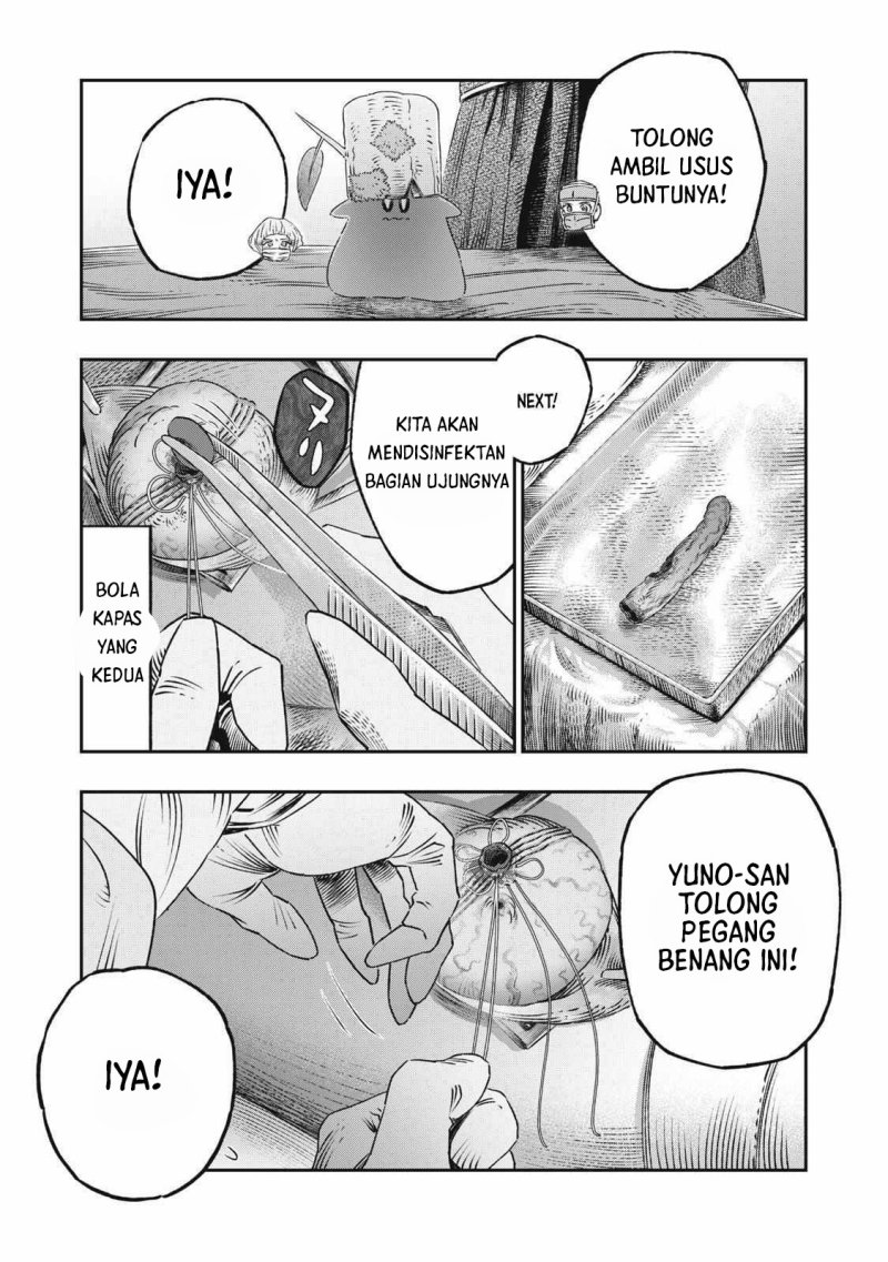 Koudou ni Hattatsu Shita Igaku wa Mahou to Kubetsu ga Tsukanai Chapter 18 Gambar 18