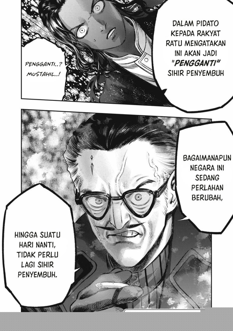 Koudou ni Hattatsu Shita Igaku wa Mahou to Kubetsu ga Tsukanai Chapter 18 Gambar 48