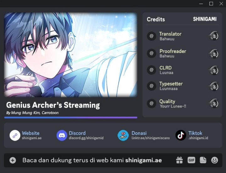 Komik Genius Archer’s Streaming Chapter 55 gambar nomor 1