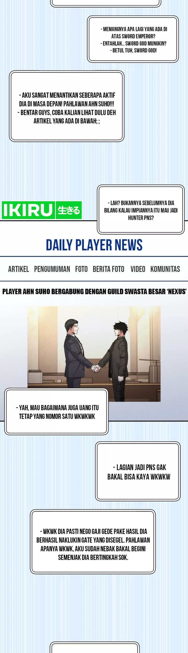 Manhwa Return of the Sword God-Rank Civil Servant Chapter 39 gambar nomor 2