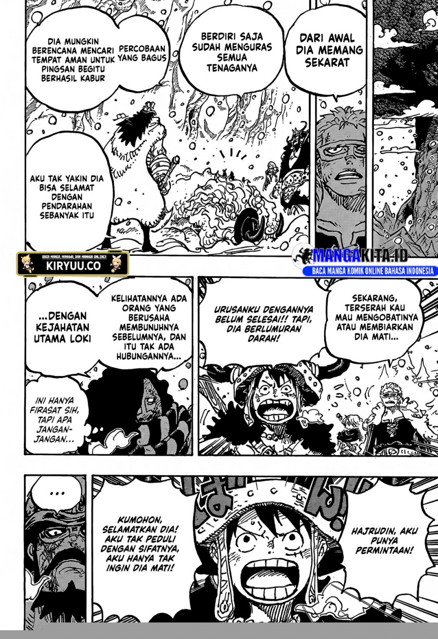 One Piece Chapter 1143 Gambar 16