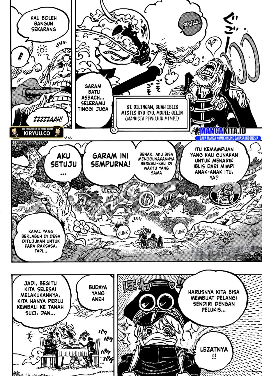 One Piece Chapter 1143 Gambar 11