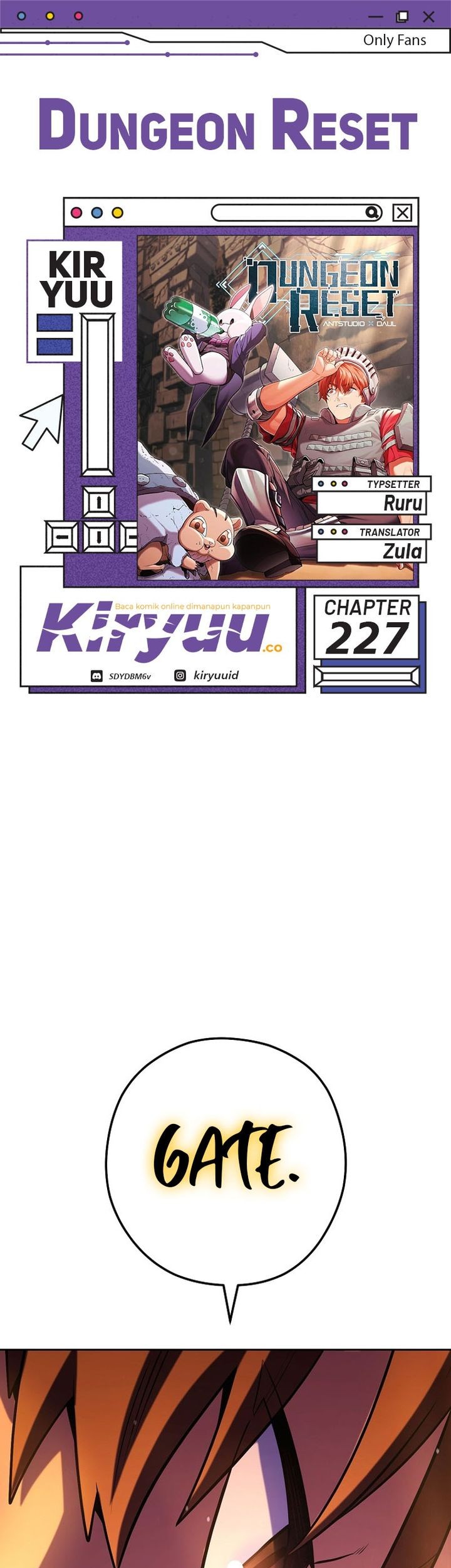 Komik Dungeon Reset Chapter 227 gambar nomor 1