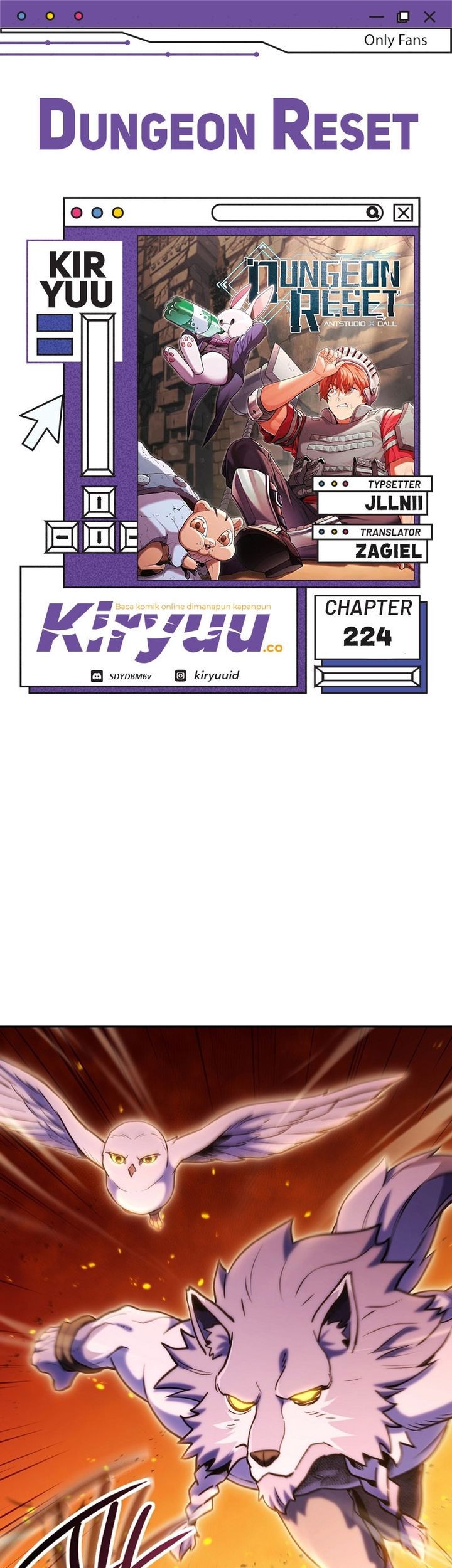 Komik Dungeon Reset Chapter 224 gambar nomor 1