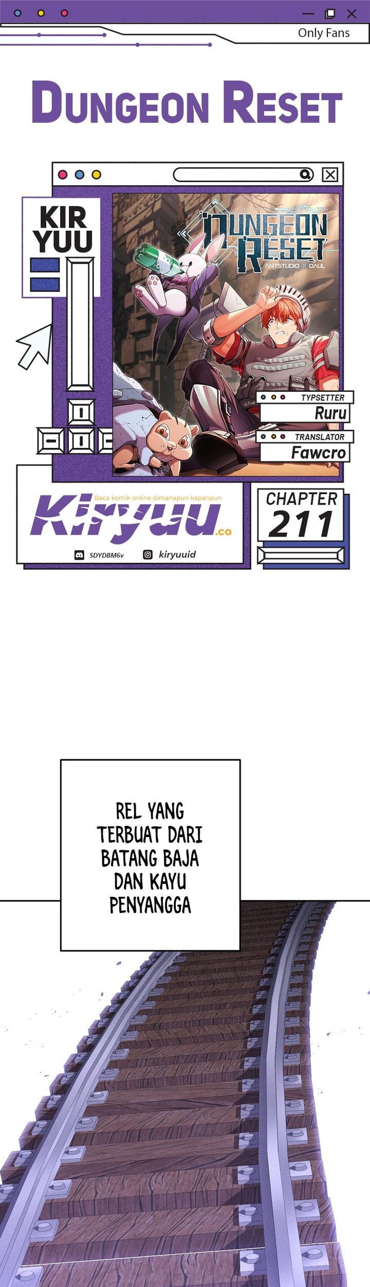 Komik Dungeon Reset Chapter 211 gambar nomor 1