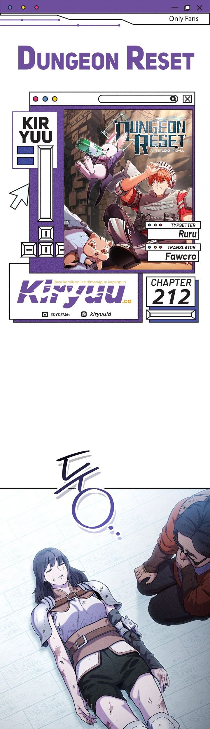 Komik Dungeon Reset Chapter 212 gambar nomor 1