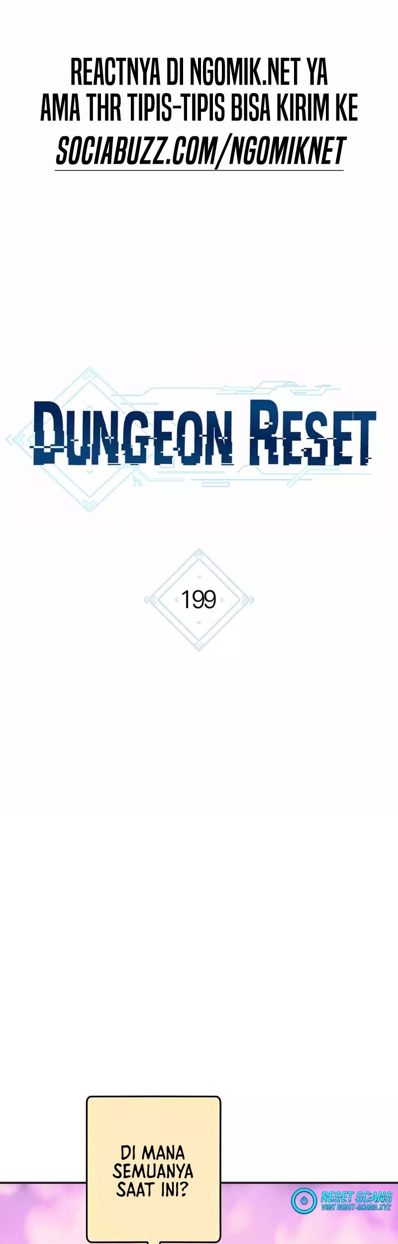 Dungeon Reset Chapter 199 Gambar 20
