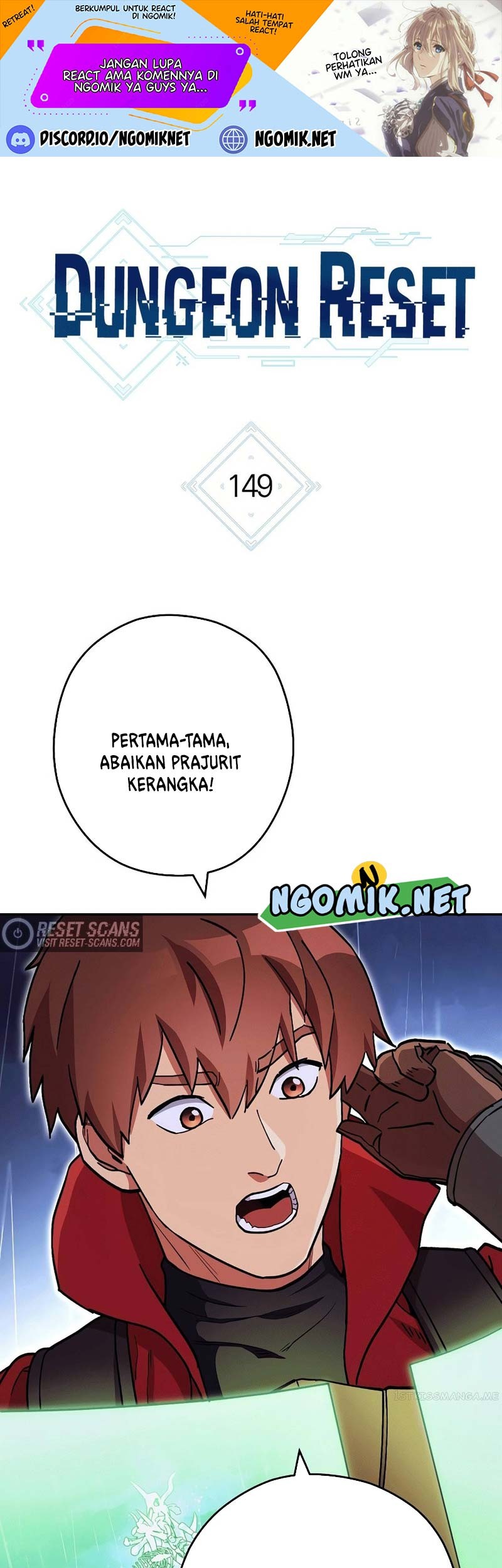 Manhwa Dungeon Reset Chapter 149 gambar nomor 2