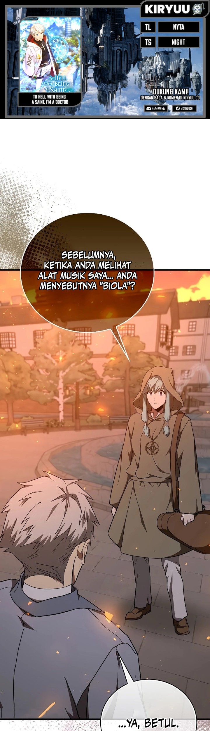 Komik To Hell With Being a Saint, I’m a Doctor Chapter 87 gambar nomor 1