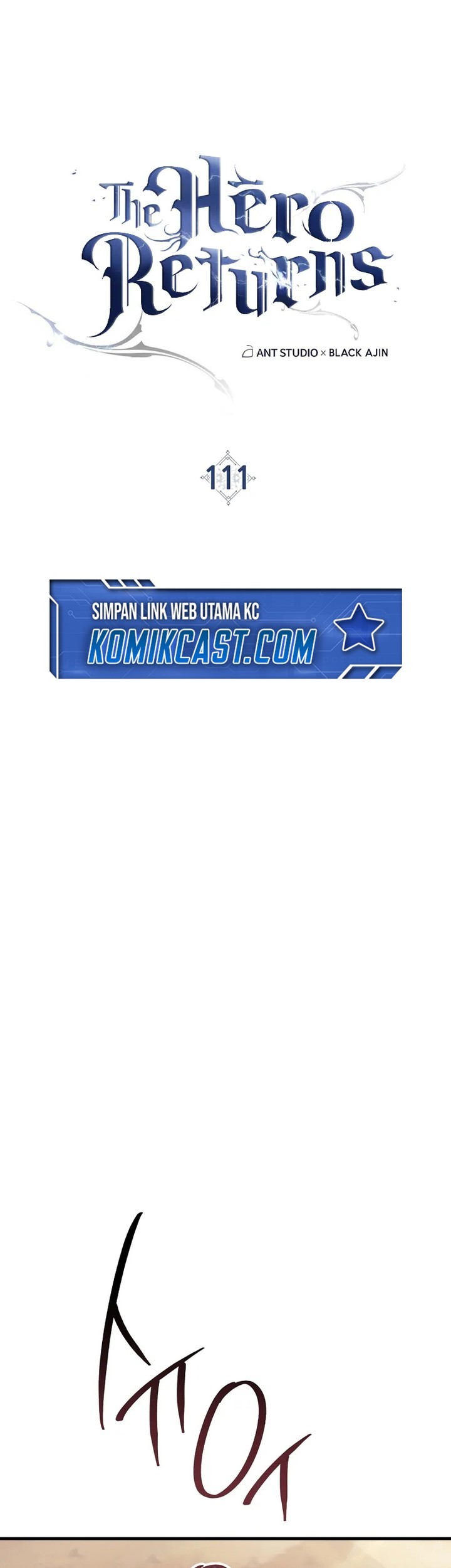 The Hero Returns Chapter 111 Gambar 10