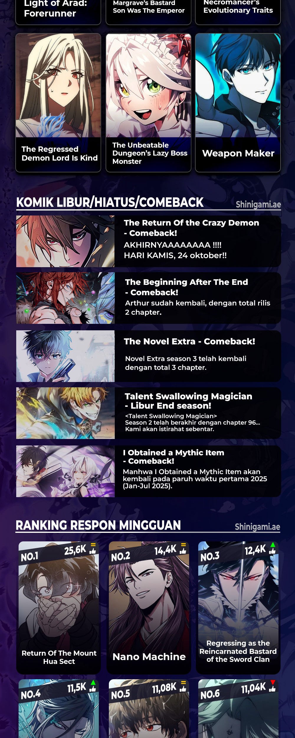 The Hero Returns Chapter 97 Gambar 87