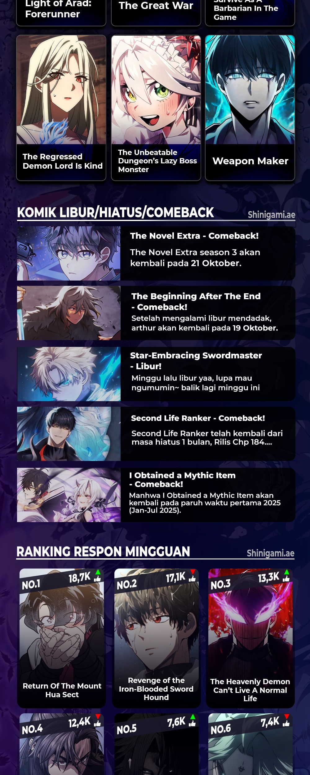 The Hero Returns Chapter 93 Gambar 92