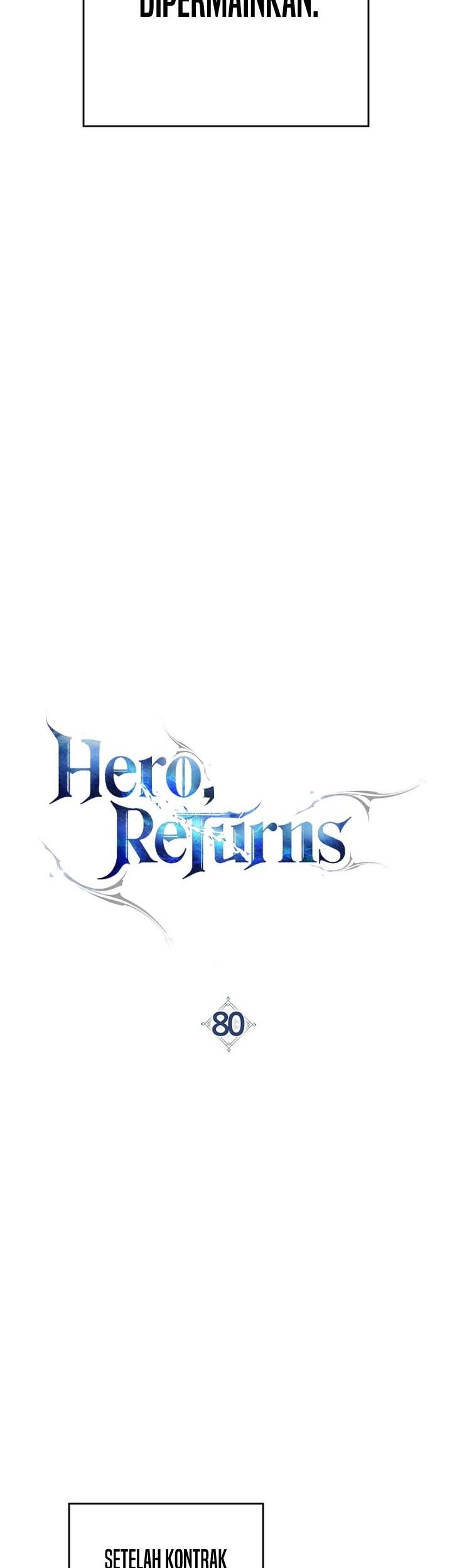 The Hero Returns Chapter 80 Gambar 36