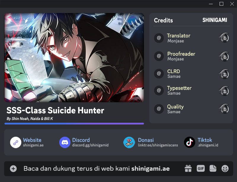 Komik SSS-Class Suicide Hunter Chapter 116 gambar nomor 1