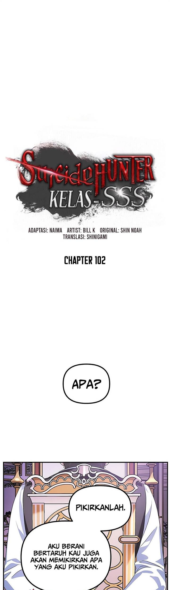 Komik SSS-Class Suicide Hunter Chapter 102 gambar nomor 1