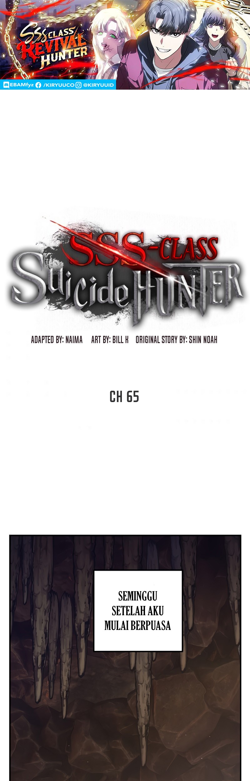 Manhwa SSS-Class Suicide Hunter Chapter 65 gambar nomor 2