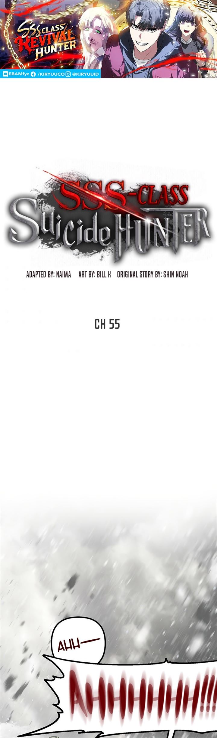 Manhwa SSS-Class Suicide Hunter Chapter 55 gambar nomor 2
