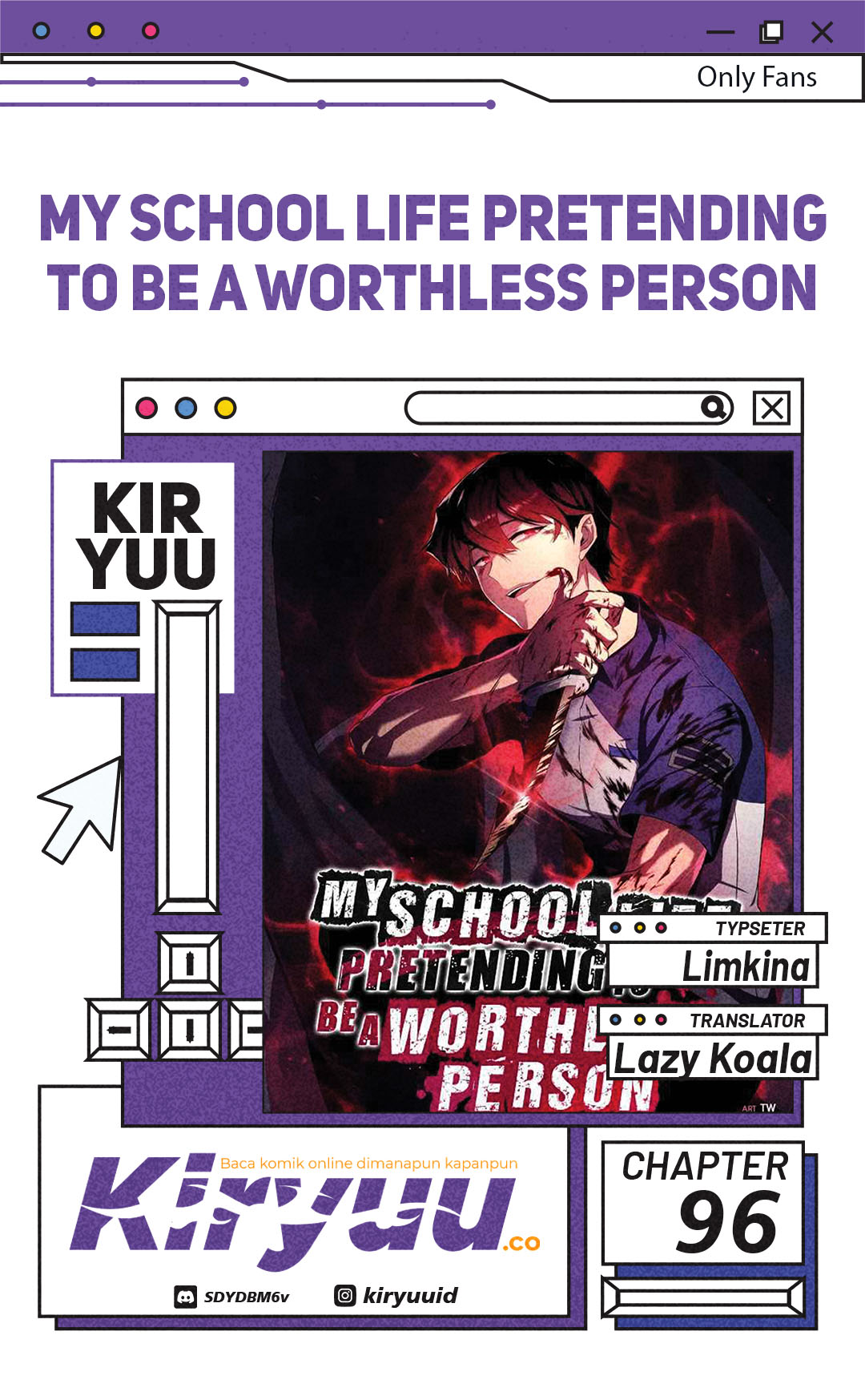 Komik My School Life Pretending to Be a Worthless Person Chapter 96 gambar nomor 1