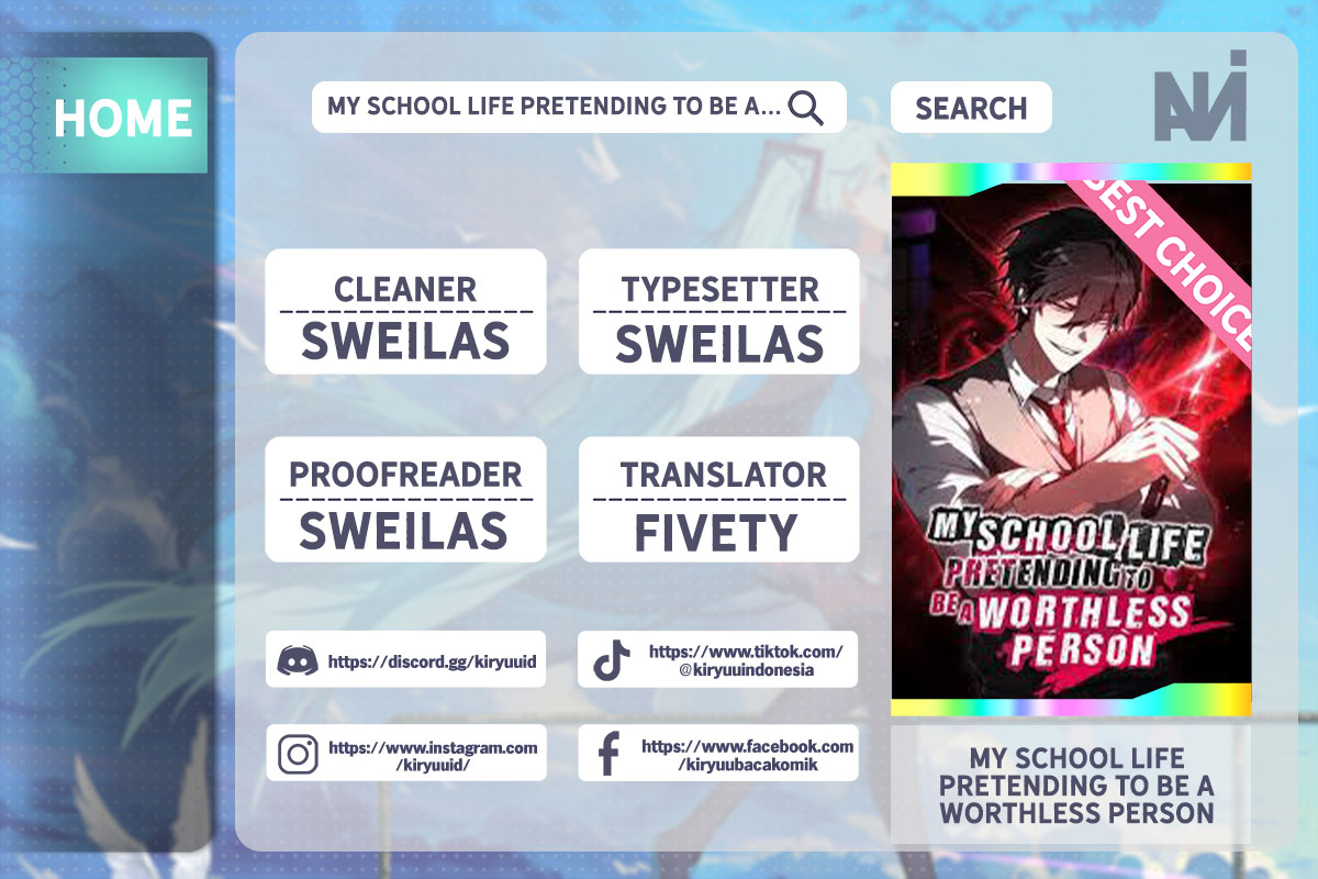 Komik My School Life Pretending to Be a Worthless Person Chapter 64 gambar nomor 1