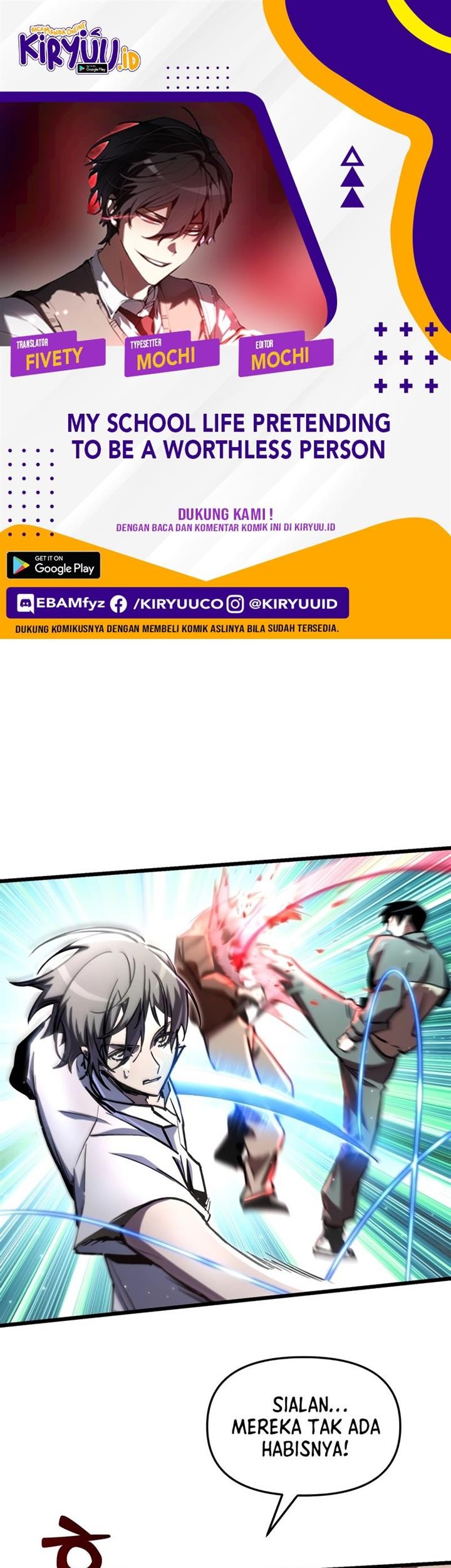 Komik My School Life Pretending to Be a Worthless Person Chapter 68 gambar nomor 1