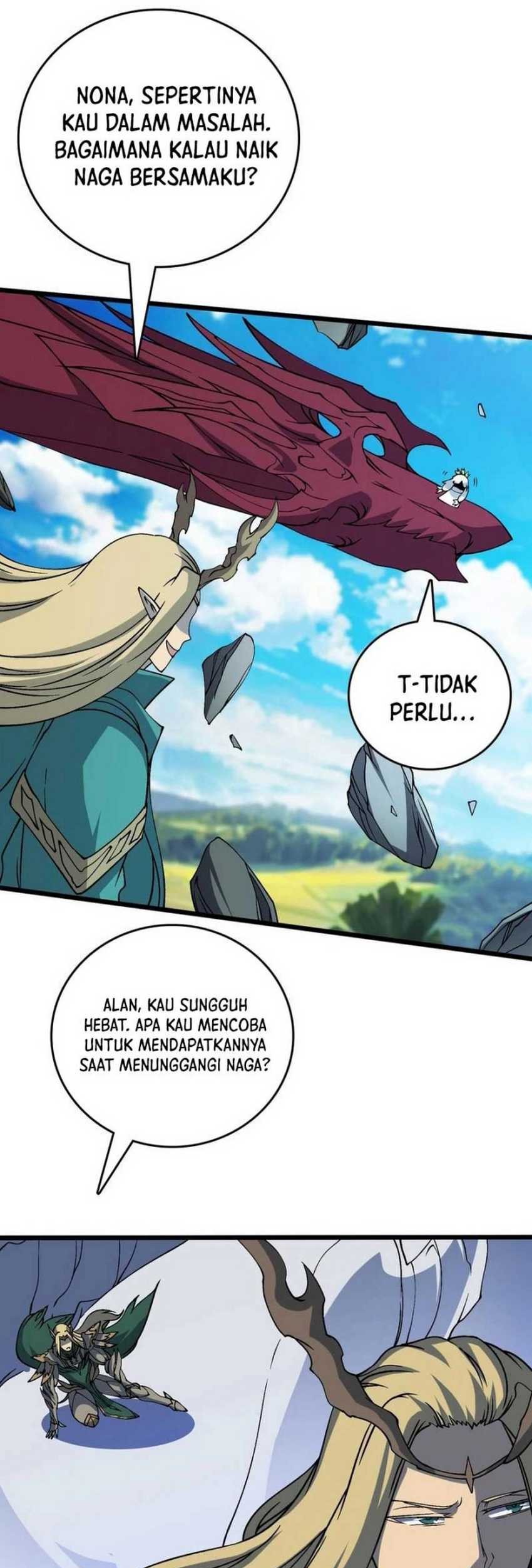 I Become Invincible Black Dragon Boss At The Start Chapter 53 Gambar 25