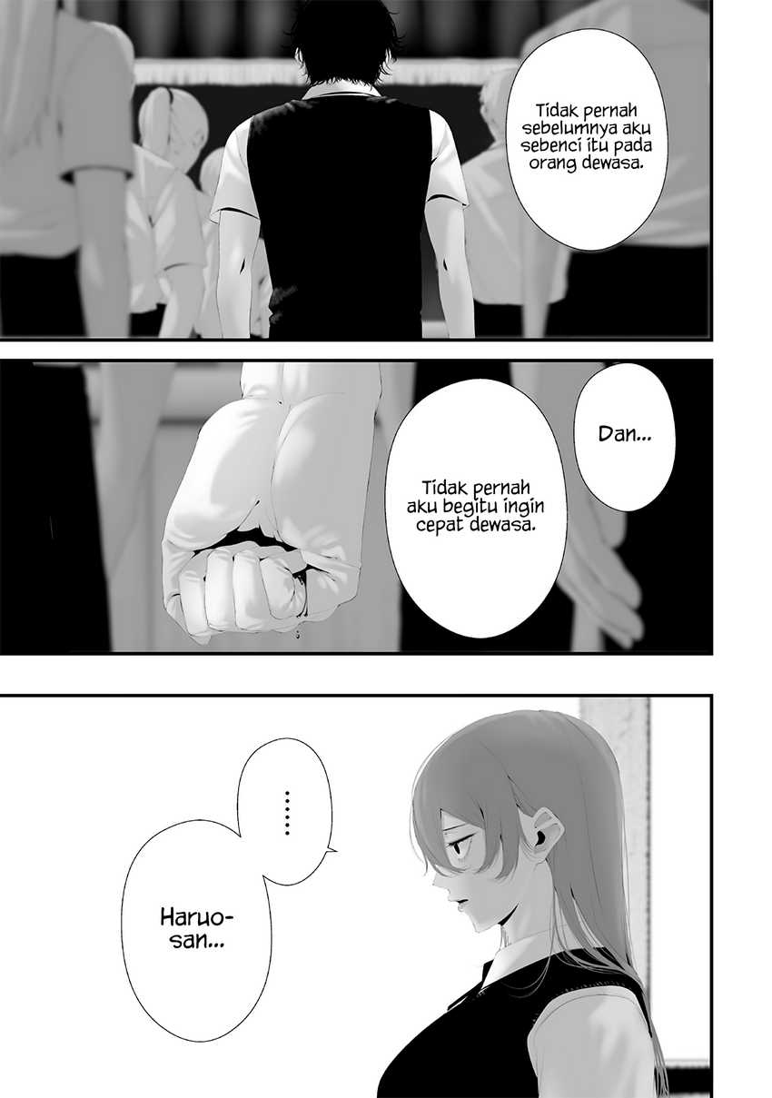 Tsurenai Hodo Aokute Azatoi Kurai ni Akai Chapter 74.5 Gambar 15