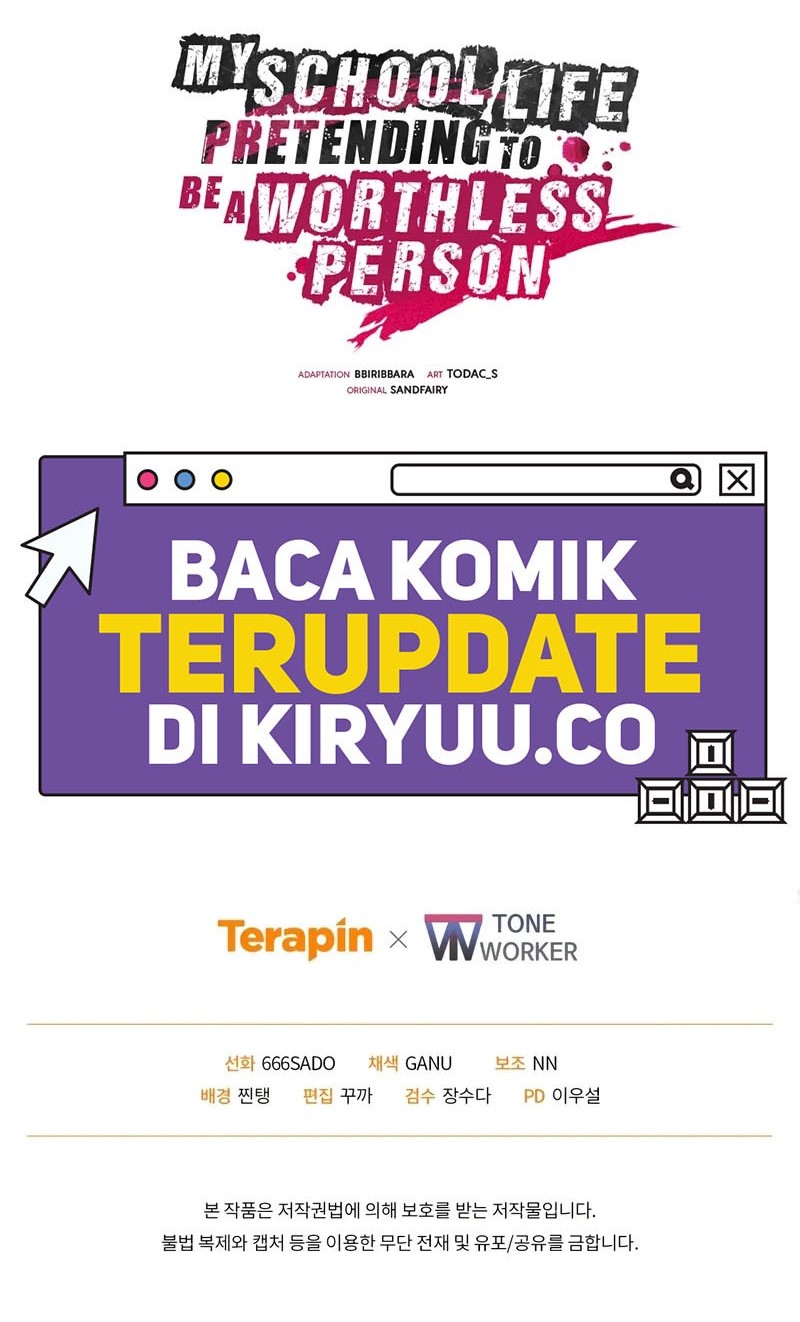 My School Life Pretending to Be a Worthless Person Chapter 102 Gambar 52