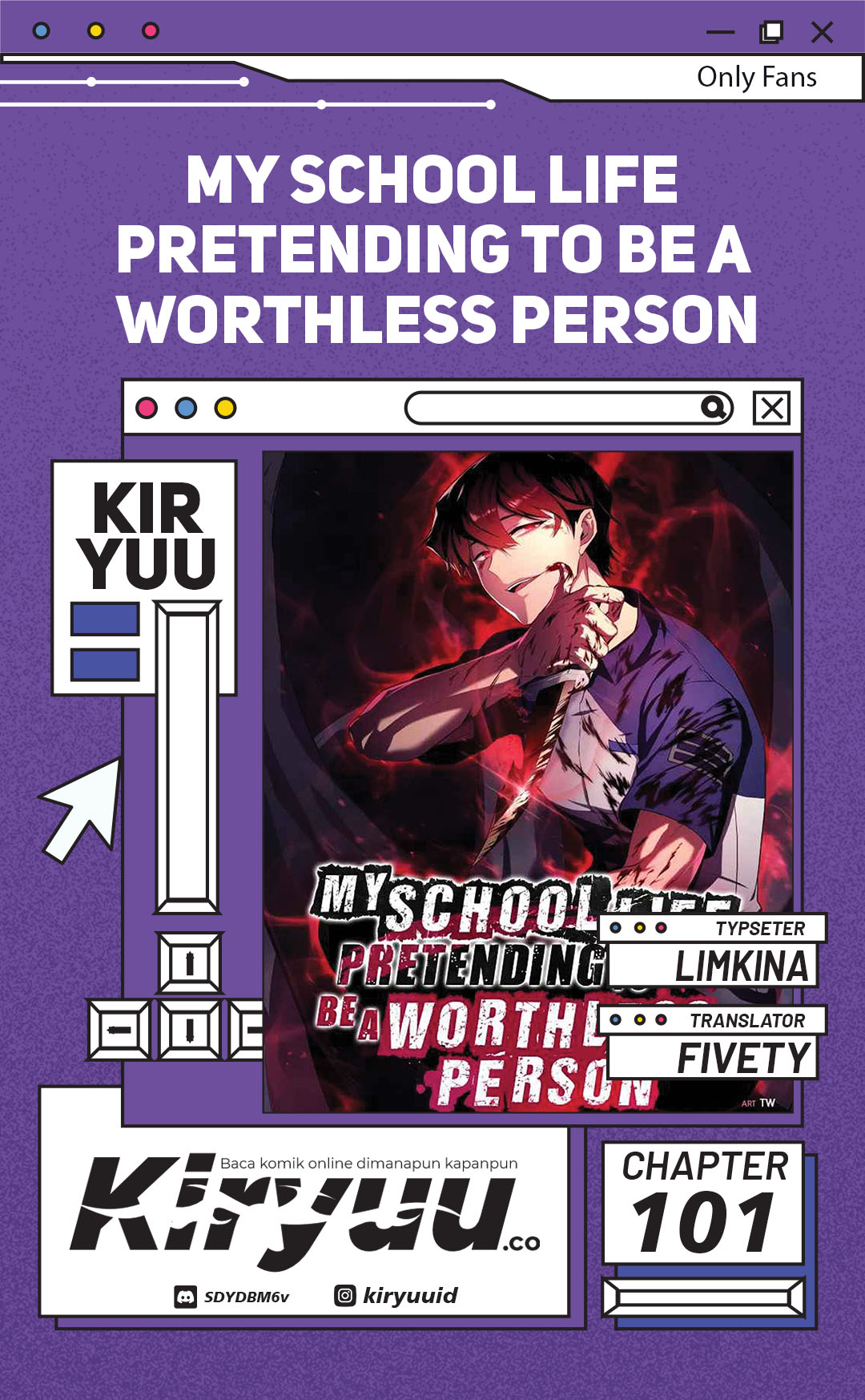 Komik My School Life Pretending to Be a Worthless Person Chapter 101 gambar nomor 1