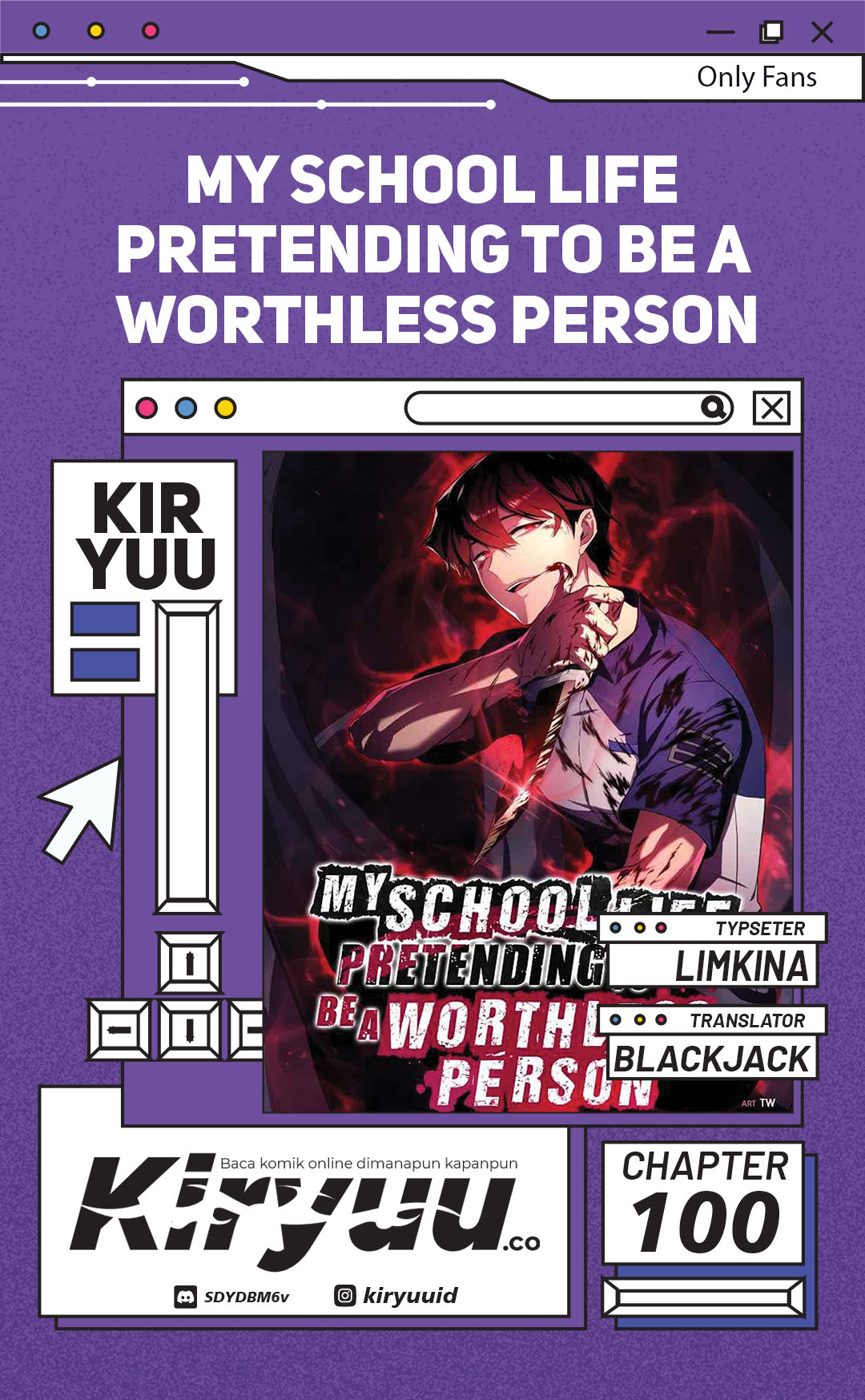 Komik My School Life Pretending to Be a Worthless Person Chapter 100 gambar nomor 1