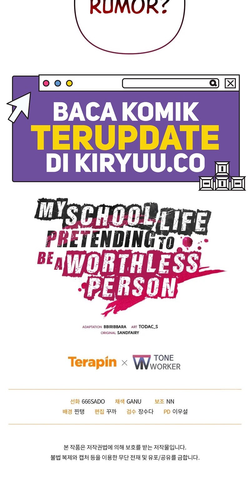 My School Life Pretending to Be a Worthless Person Chapter 100 Gambar 48
