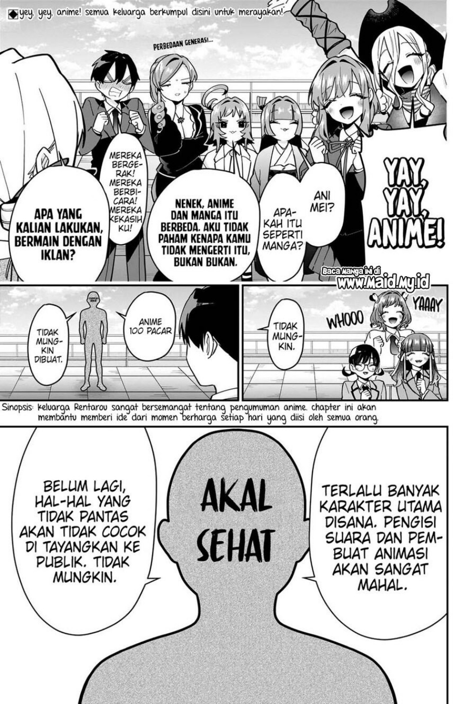 Kimi no Koto ga Dai Dai Dai Dai Daisuki na 100-ri no Kanojo Chapter 130 Gambar 5