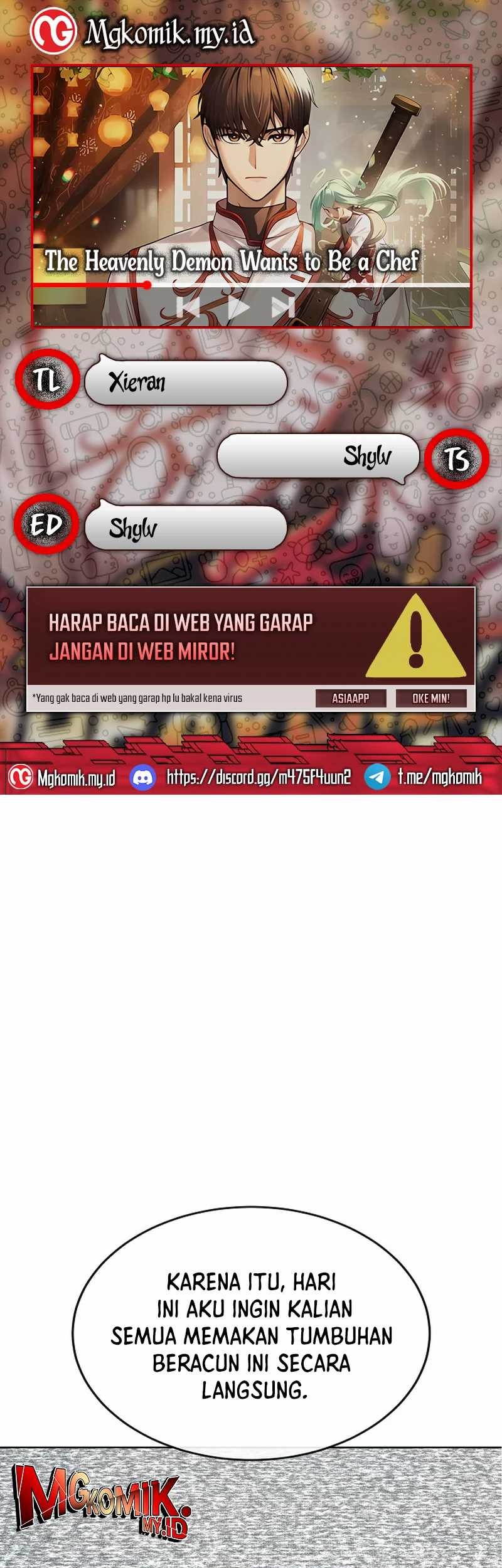 Komik Heavenly Demon Wants to Be a Chef Chapter 29 gambar nomor 1