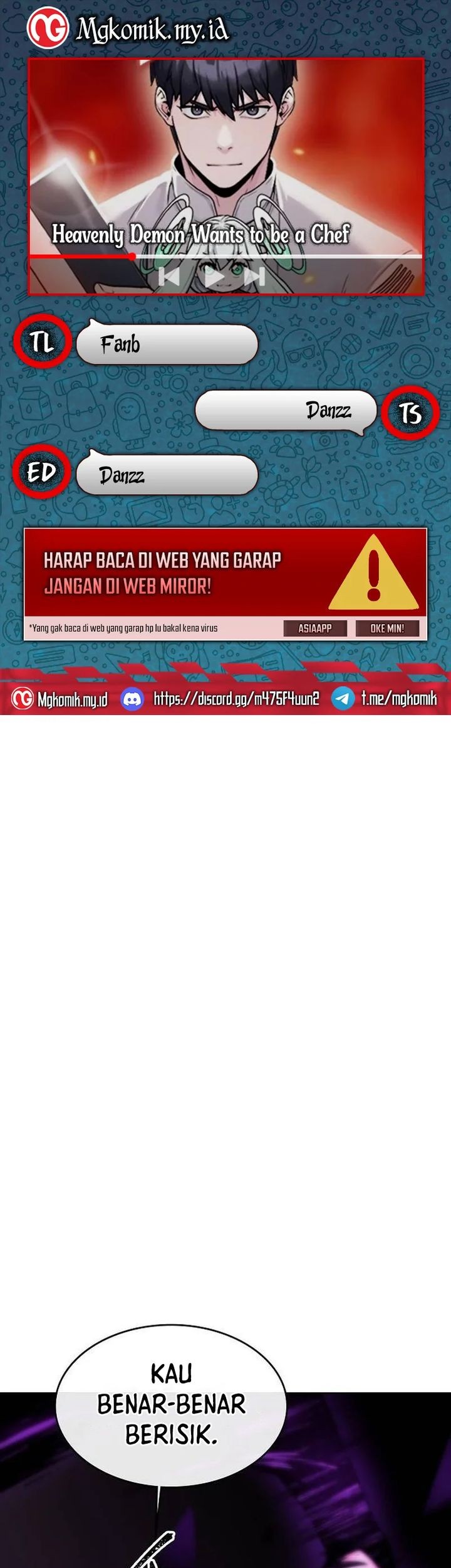 Komik Heavenly Demon Wants to Be a Chef Chapter 26 gambar nomor 1